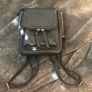 Black Mini Backpack